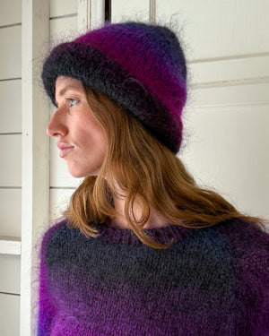 90s Hand Knit Mohair Beanie
