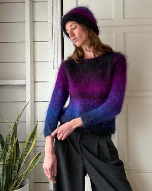 90s Hand Knit Mohair Beanie