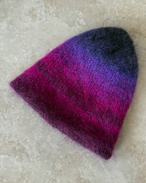 90s Hand Knit Mohair Beanie