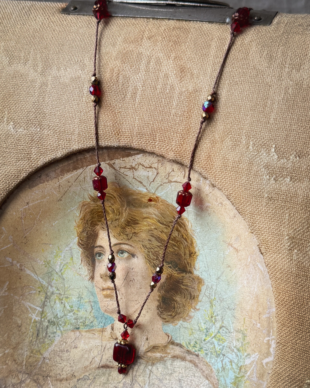 00s Glass Beaded Necklace