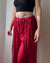 Antique Silk Piano Shawl Pants | M-L