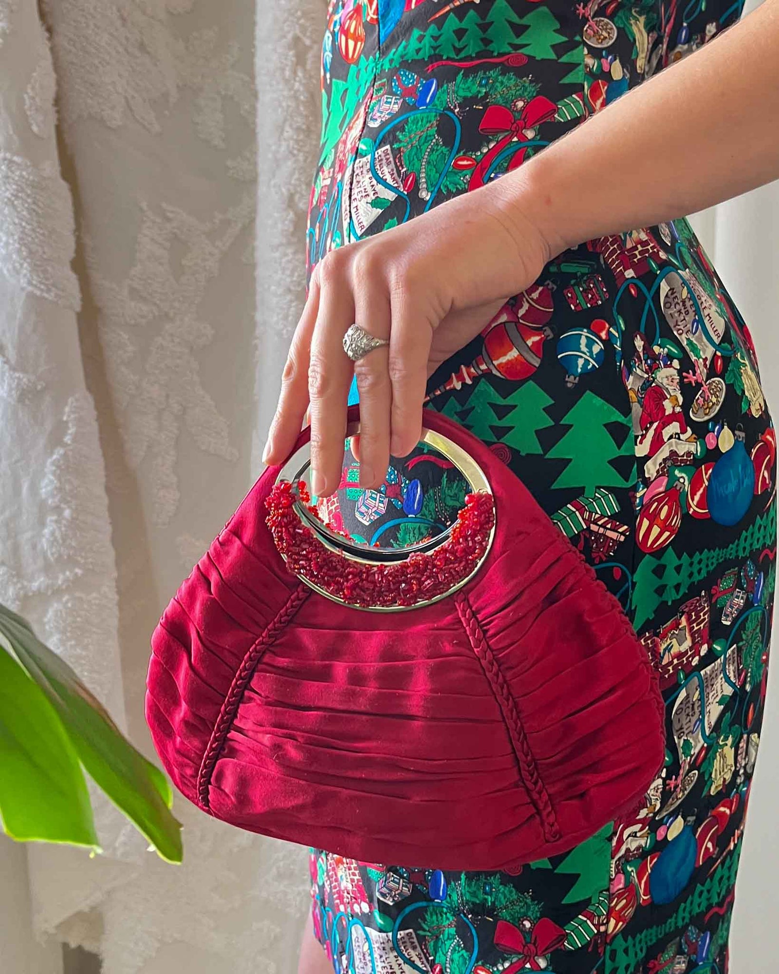 Y2K Badgley Mischka Silk Purse