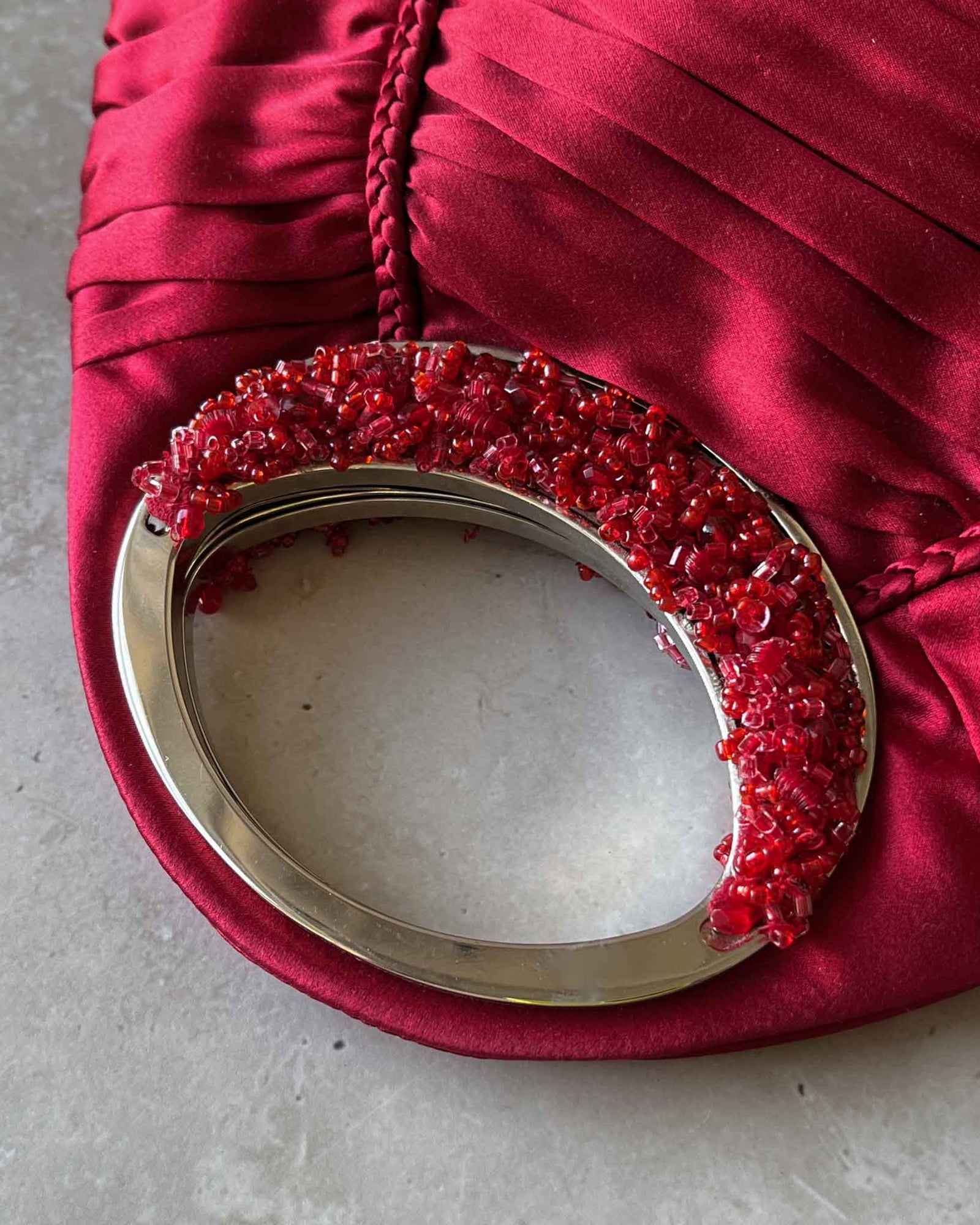 Y2K Badgley Mischka Silk Purse