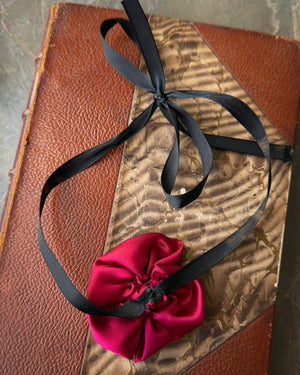 Satin Rosette Choker