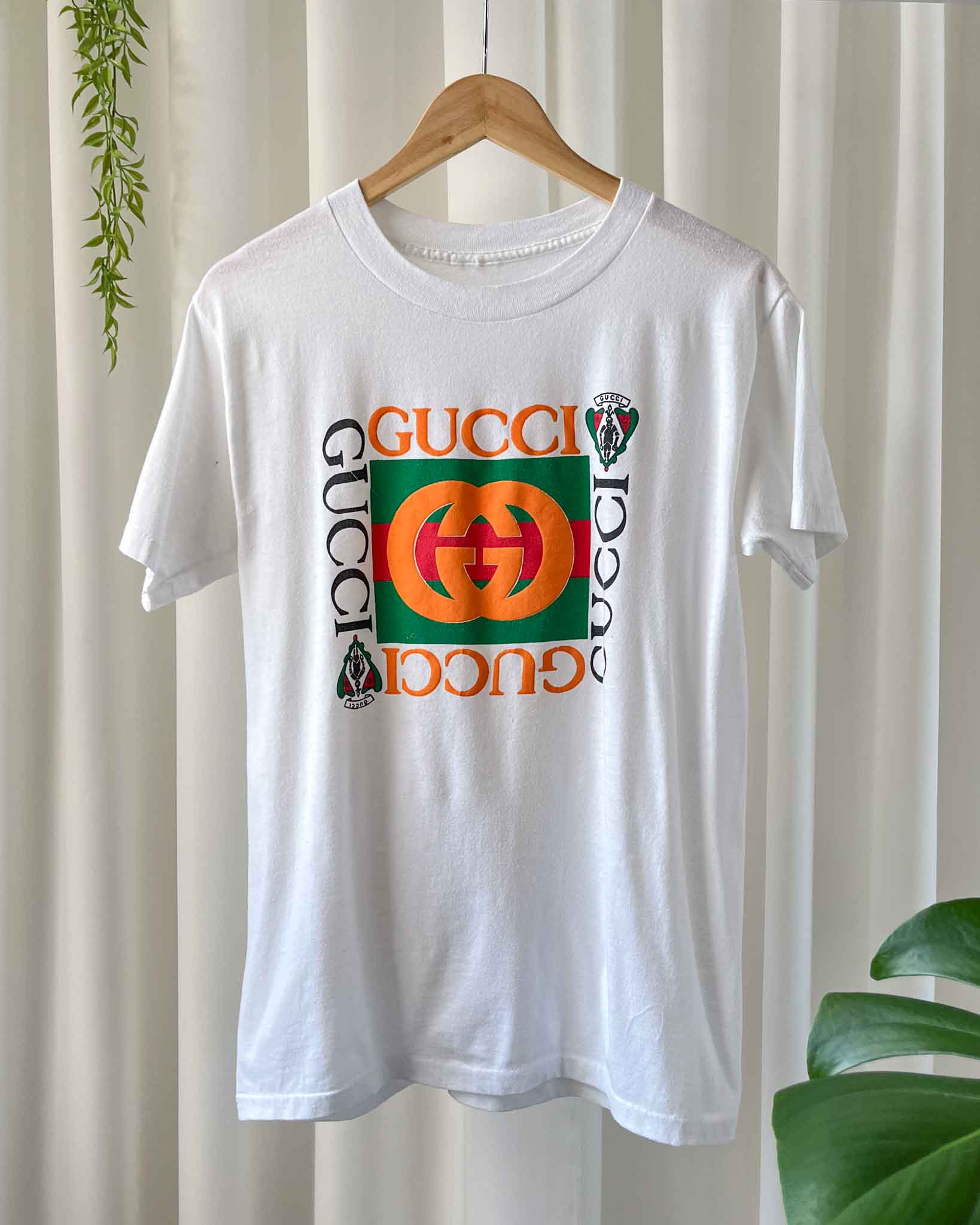 80s Gucci Bootleg T-Shirt | M - Lucky Vintage