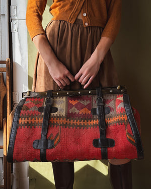 80s Kilim Travel Bag