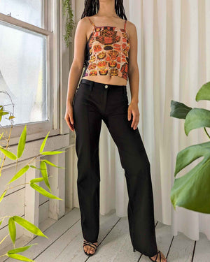 Early 00s Ferre Cut-Out Pants
