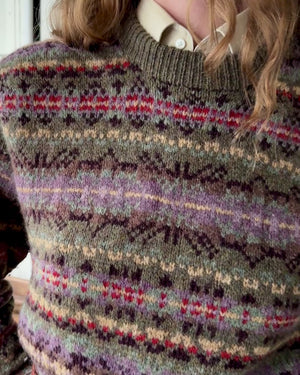 Ralph Lauren Sage Fair Isle Sweater | L