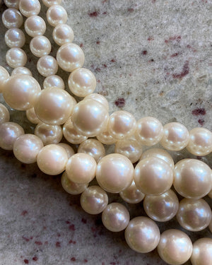 90s 5 Strand Pearl Necklace