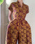 40s Silk Brocade Jumpsuit