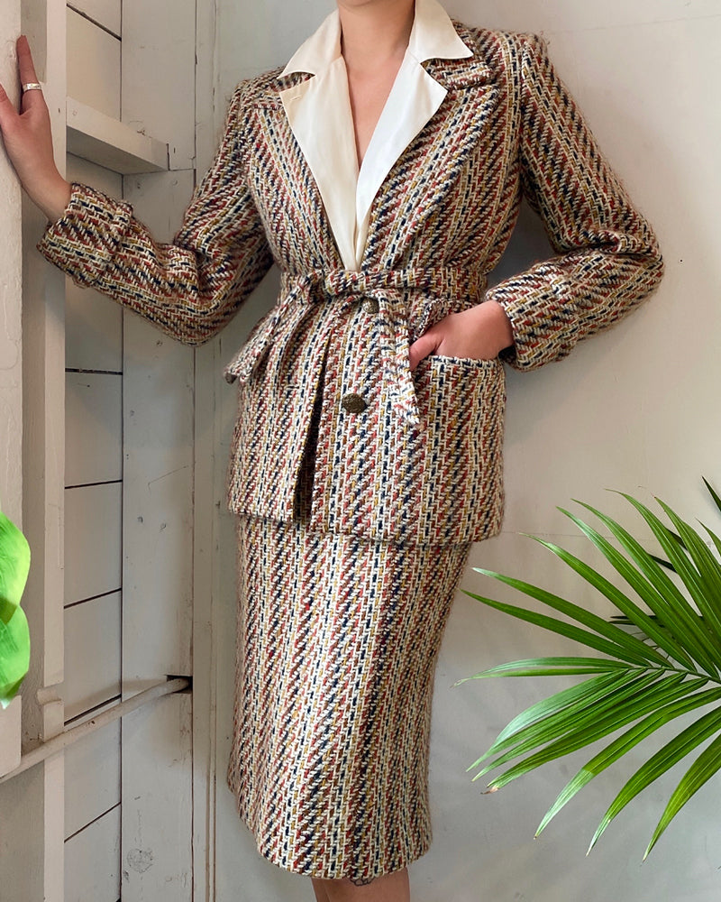 70s Hermes 3pc Suit - Lucky Vintage