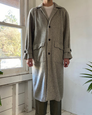 80s YSL Wool Overcoat