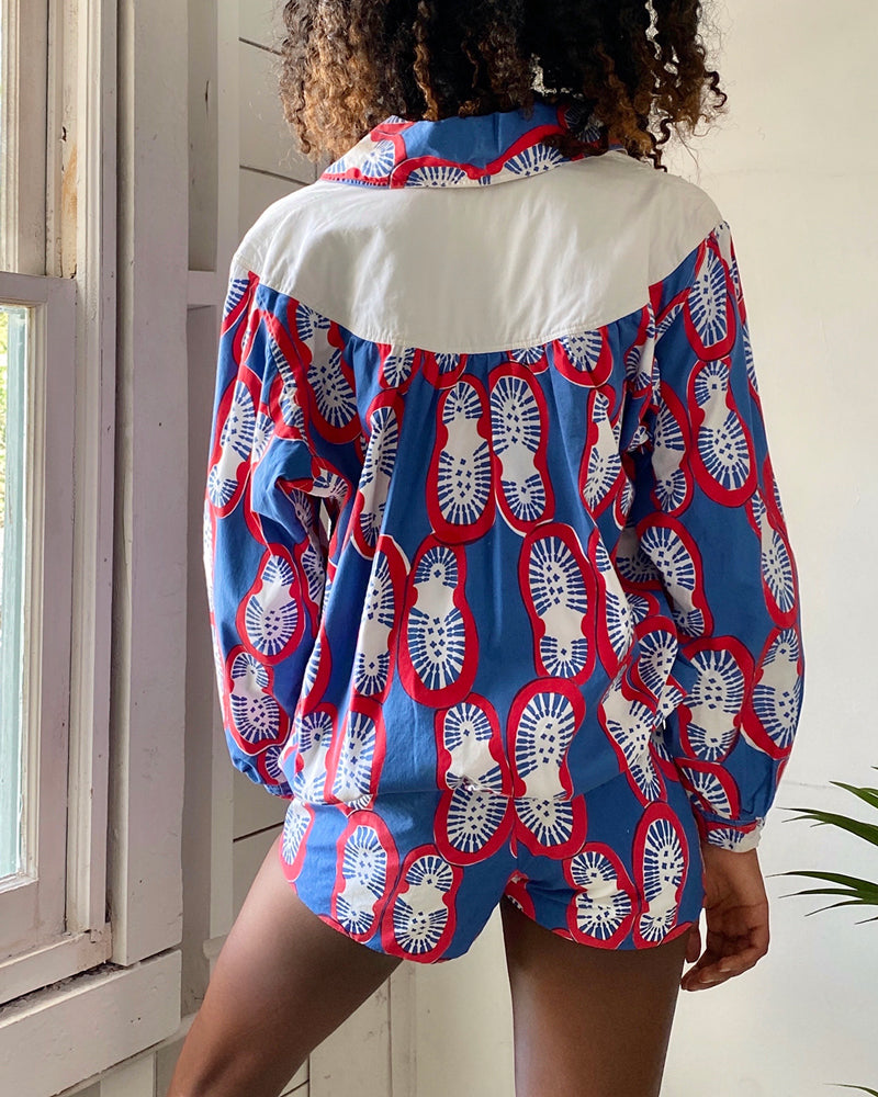 60s Novelty Print 2pc Set