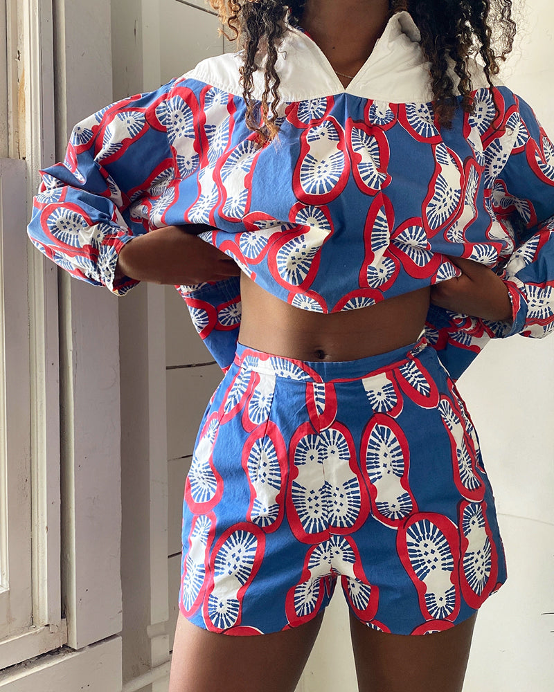 60s Novelty Print 2pc Set