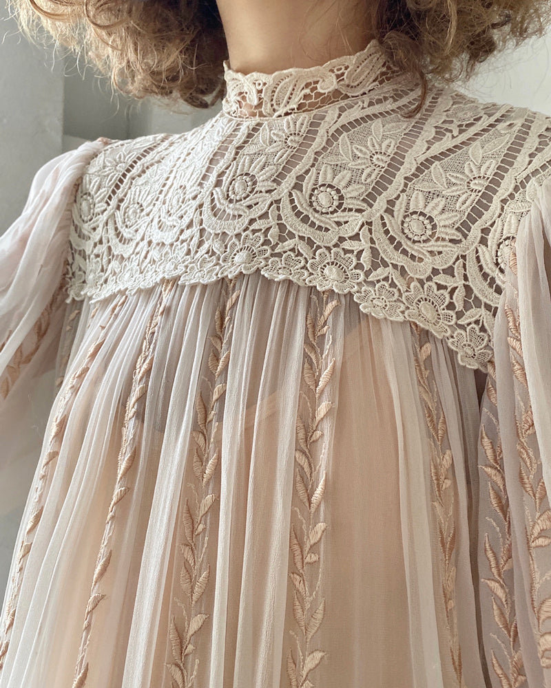 lace tent dress Spadea N-1358 Anne Klein Sheer or Lace Tent Dress with Slip Sewing Pattern
