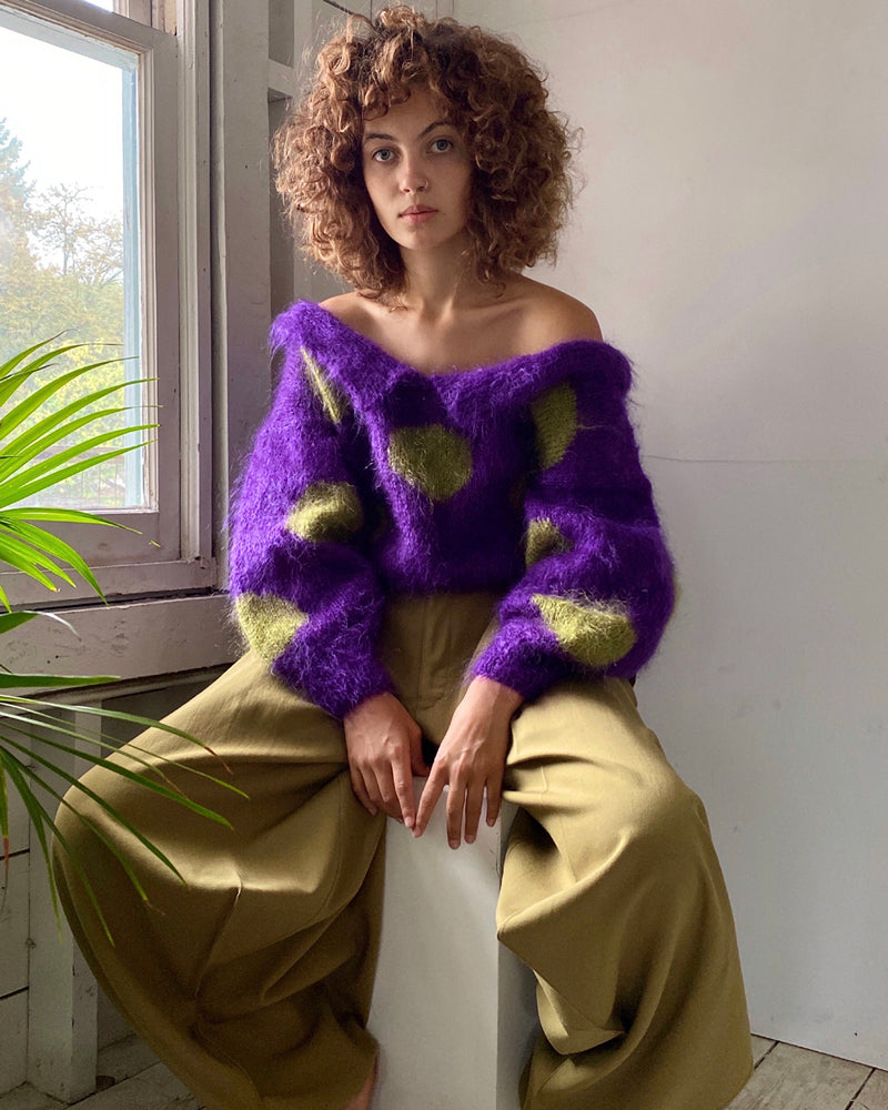 90s Mohair Sweater - Lucky Vintage