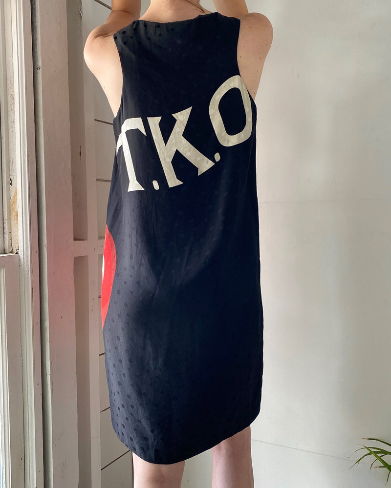 90s Nicole Miller Silk Dress