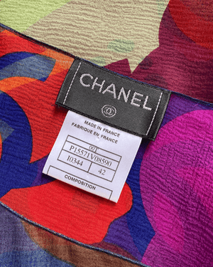 Y2K Chanel Silk Dress Set