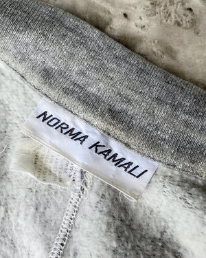 80s Norma Kamali Sweatshirt Dress