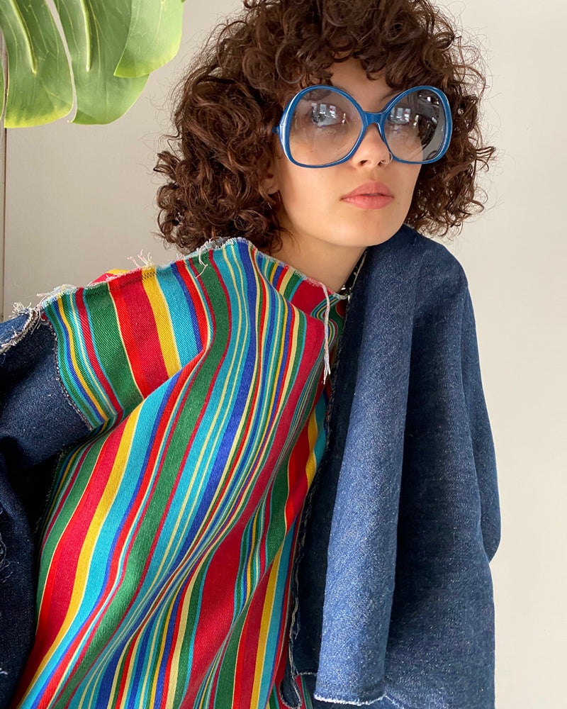 Vintage Oversized Denim Dress | XS-L