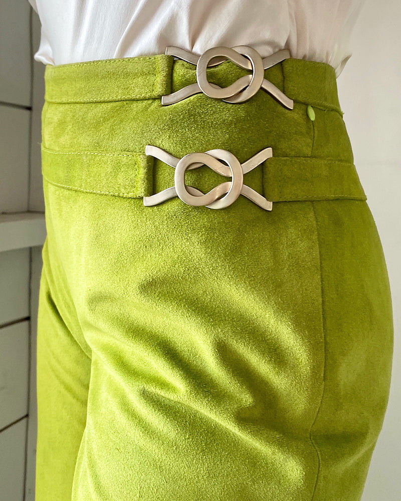 Y2k Valentino Suede Pants | S-M