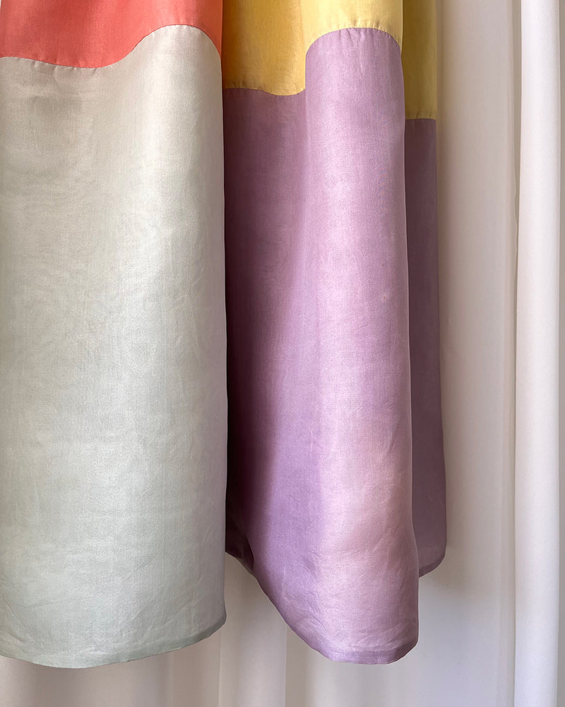 60s Bill Blass Organza Dress | S