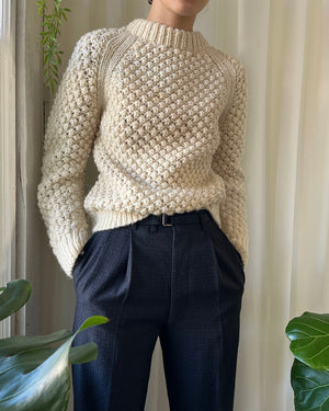 80s Popcorn Knit Sweater