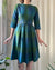 60s Plaid Wool Dress