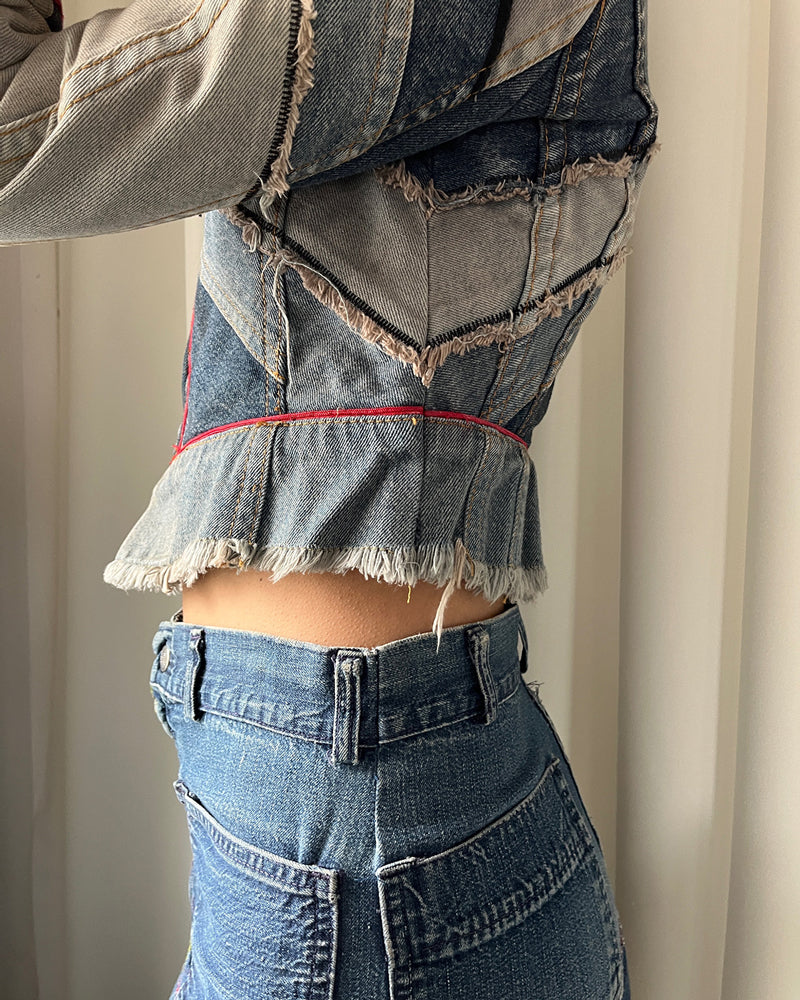 Marc Jacobs Cropped Denim Jacket