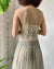 20s Embroidered Mesh Dress