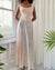 30s Floral Silk Ruched Slip Dress