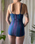 50s Rose Marie Reid Striped Swimsuit | S-M
