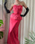 50s Christian Dior Silk Gown & Shawl