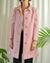 60s Louis Feraud Pink Wool Coat