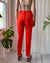 60s Orange Corduroy Pants