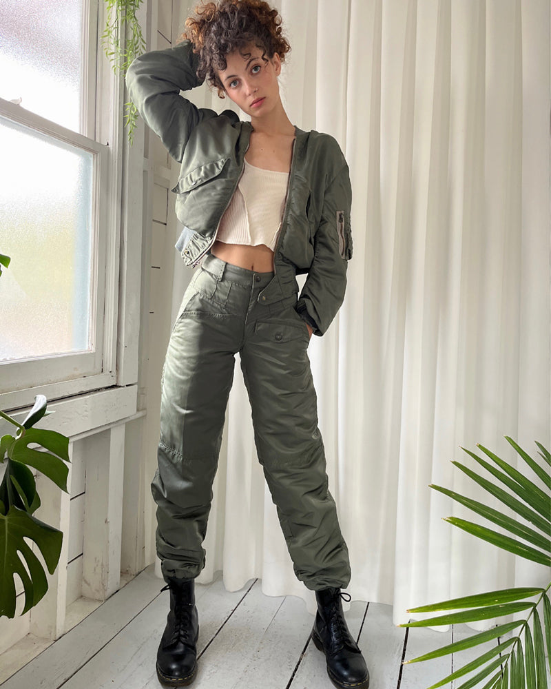 70s Girbaud Flight Pants | XS