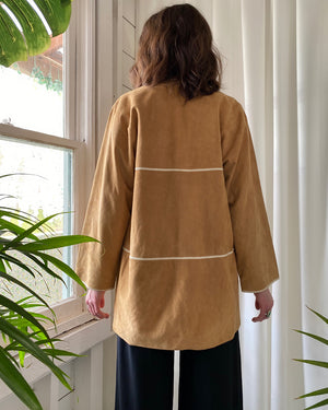70s Gucci Suede Leather Jacket