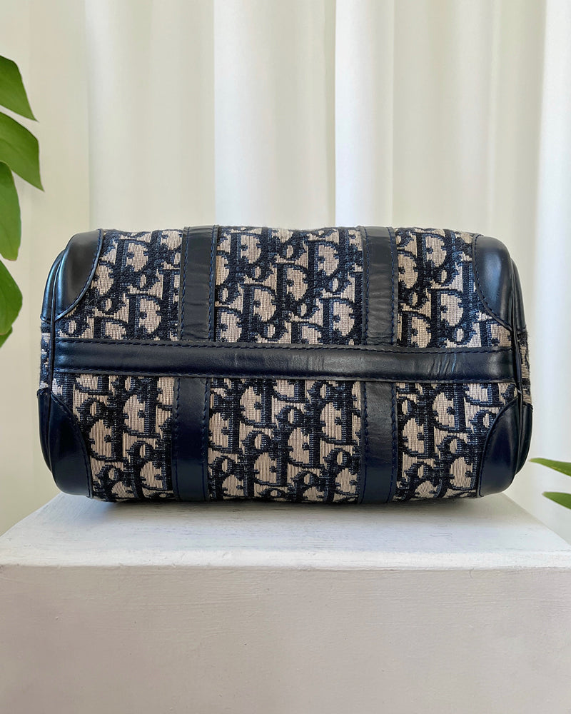Blue Dior Oblique Boston Bag, RvceShops Revival
