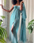 70s Dior Lurex Slip Dress & Caftan Set