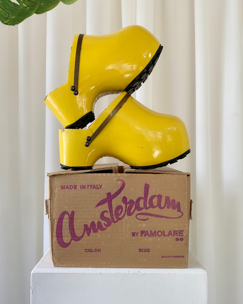 70s Famolare Amsterdam Clogs