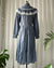 70s Gunne Sax Blue Prairie Dress