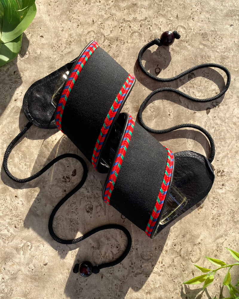 70s YSL Russian Collection Tie Belt