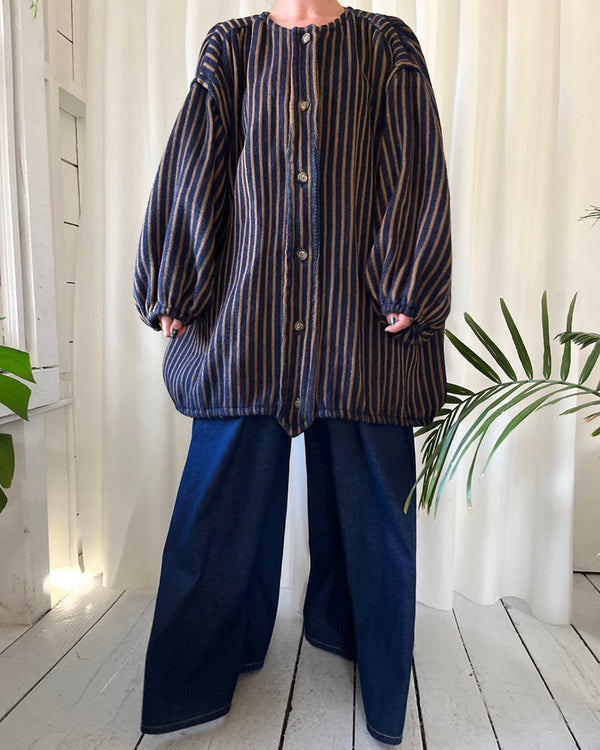 ジャケット・アウター 80s- check wool jacket italy lucky-vintage-seattle-1980s-