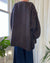80s Italian Wool Coat with Zip Off Sleeves | M