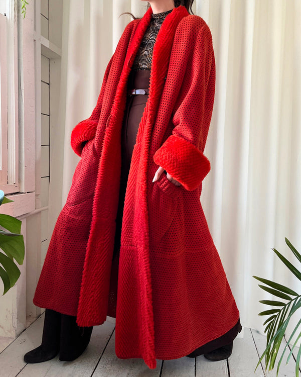 FENDIロングニットジャケット FENDI FAF662AL47 FF Tape Monogram Jersey Track Jacket Houndstooth