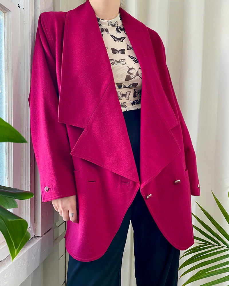 80s Versace Wool Jacket | M