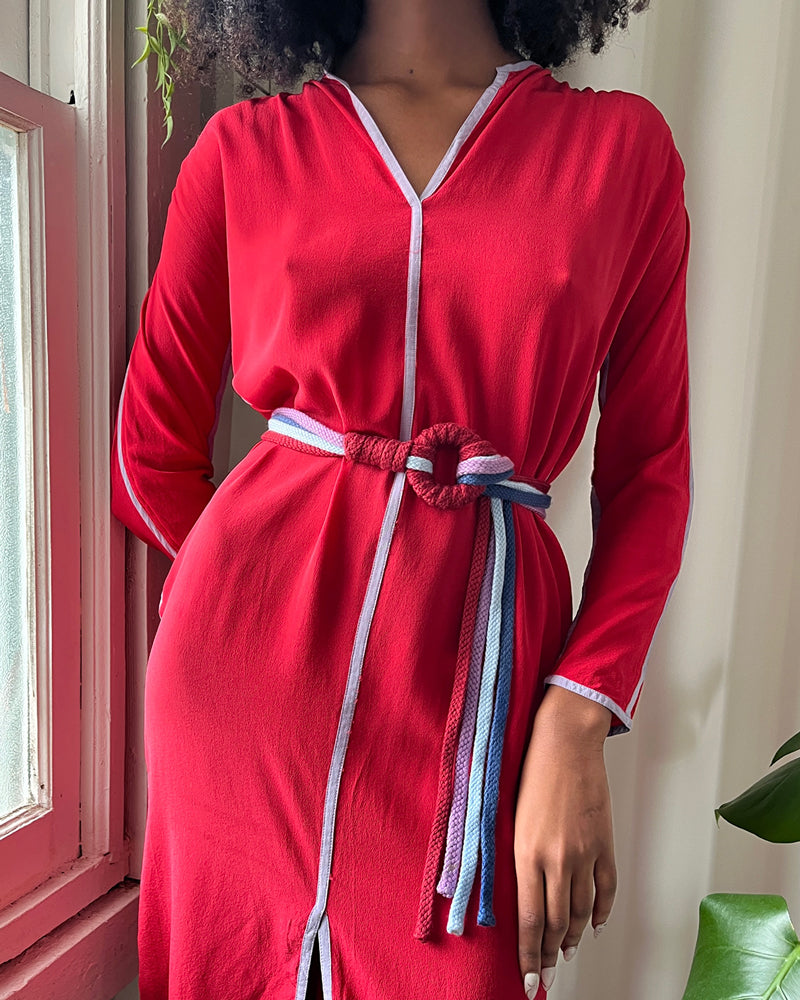 80s Multi Color Rope Belt