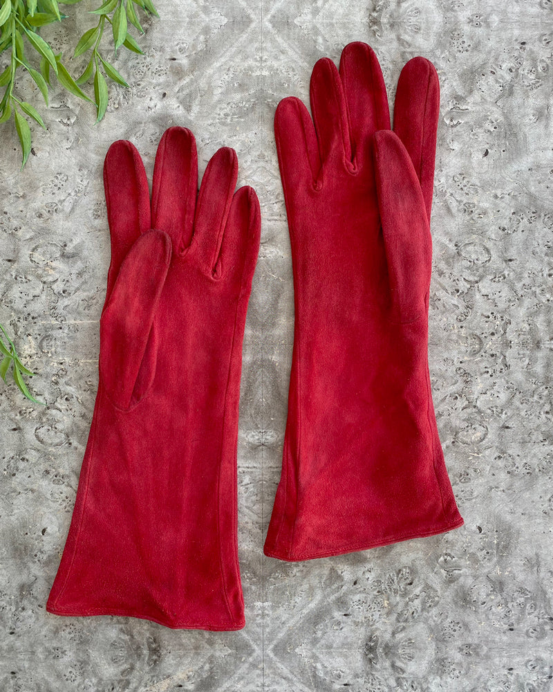 80s Studded Versace Leather Gloves