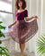 90s Agnes B Floral Silk Skirt