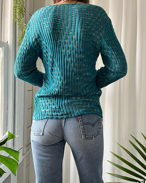 90s Missoni Silk Blend Sweater | M-L